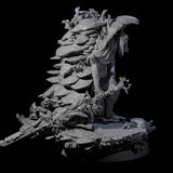Growing Fungus Cultist D Miniature for Dungeons and Dragons, Pathfinder or other TTRPGs