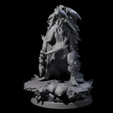 Growing Fungus Cultist D Miniature for Dungeons and Dragons, Pathfinder or other TTRPGs
