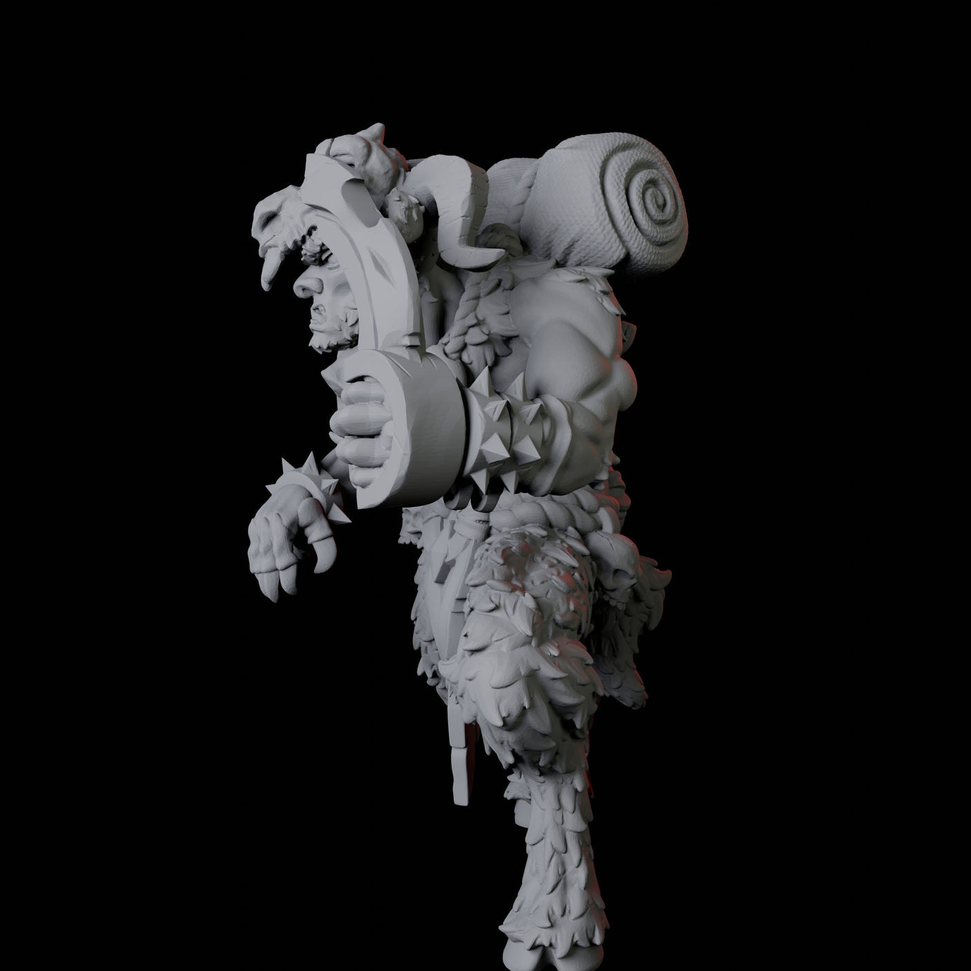 Gruff Satyr A Miniature for Dungeons and Dragons, Pathfinder or other TTRPGs