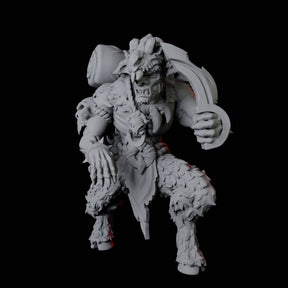 Gruff Satyr A Miniature for Dungeons and Dragons, Pathfinder or other TTRPGs