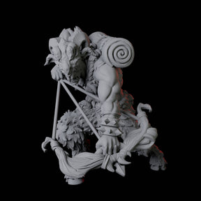 Gruff Satyr B Miniature for Dungeons and Dragons, Pathfinder or other TTRPGs