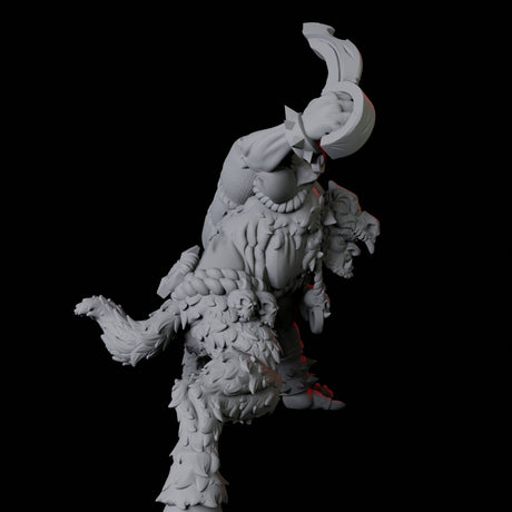Gruff Satyr C Miniature for Dungeons and Dragons, Pathfinder or other TTRPGs