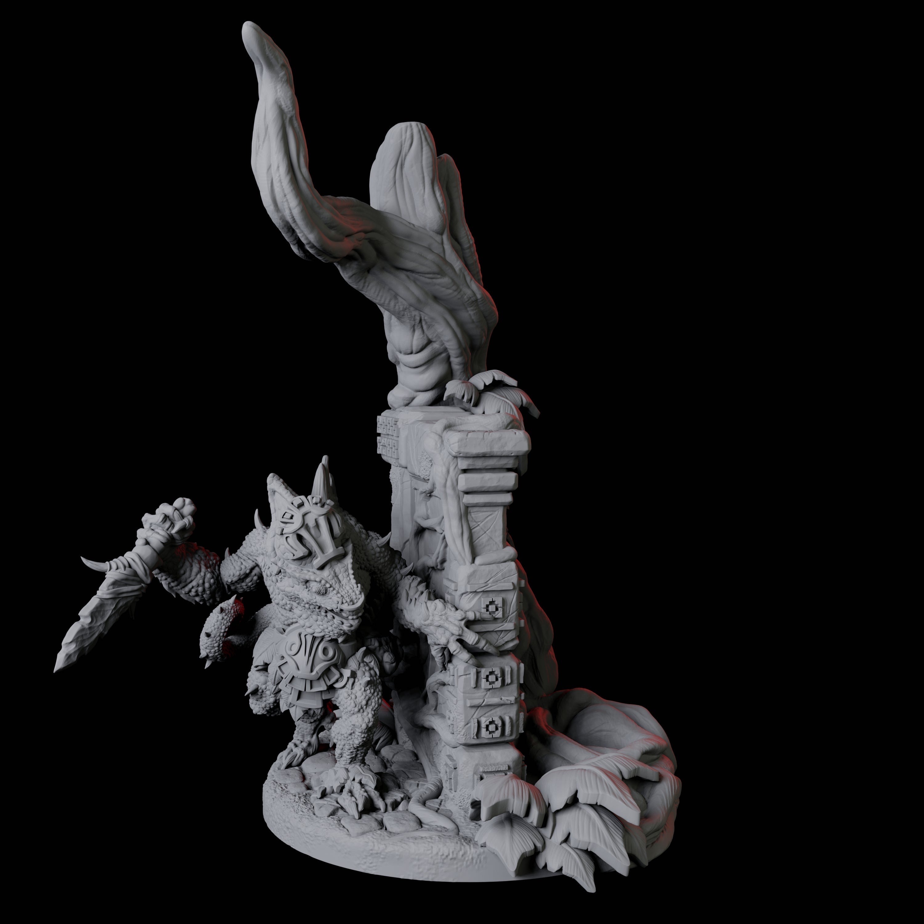 Grung Rogue A Miniature for Dungeons and Dragons, Pathfinder or other TTRPGs