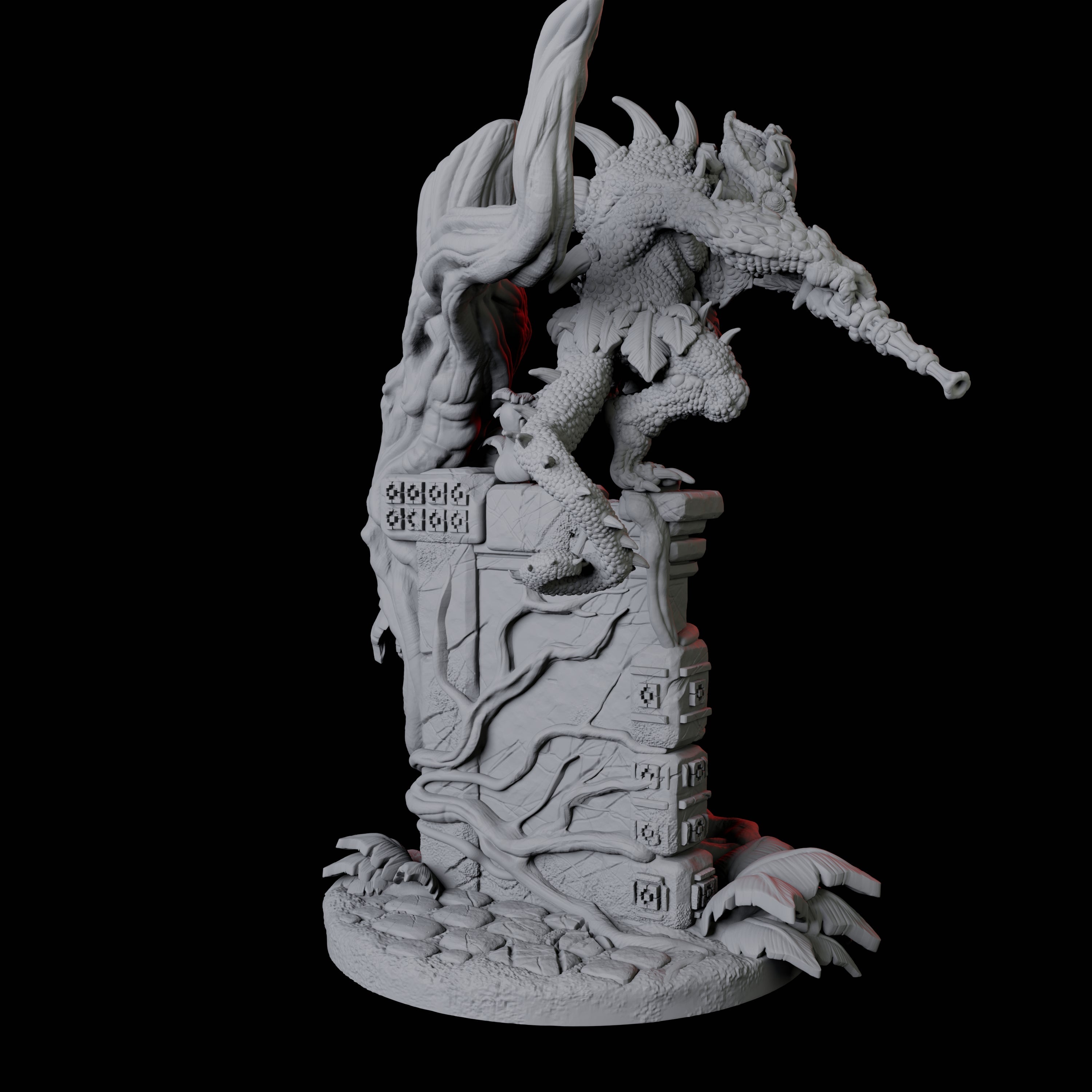 Grung Rogue C Miniature for Dungeons and Dragons, Pathfinder or other TTRPGs