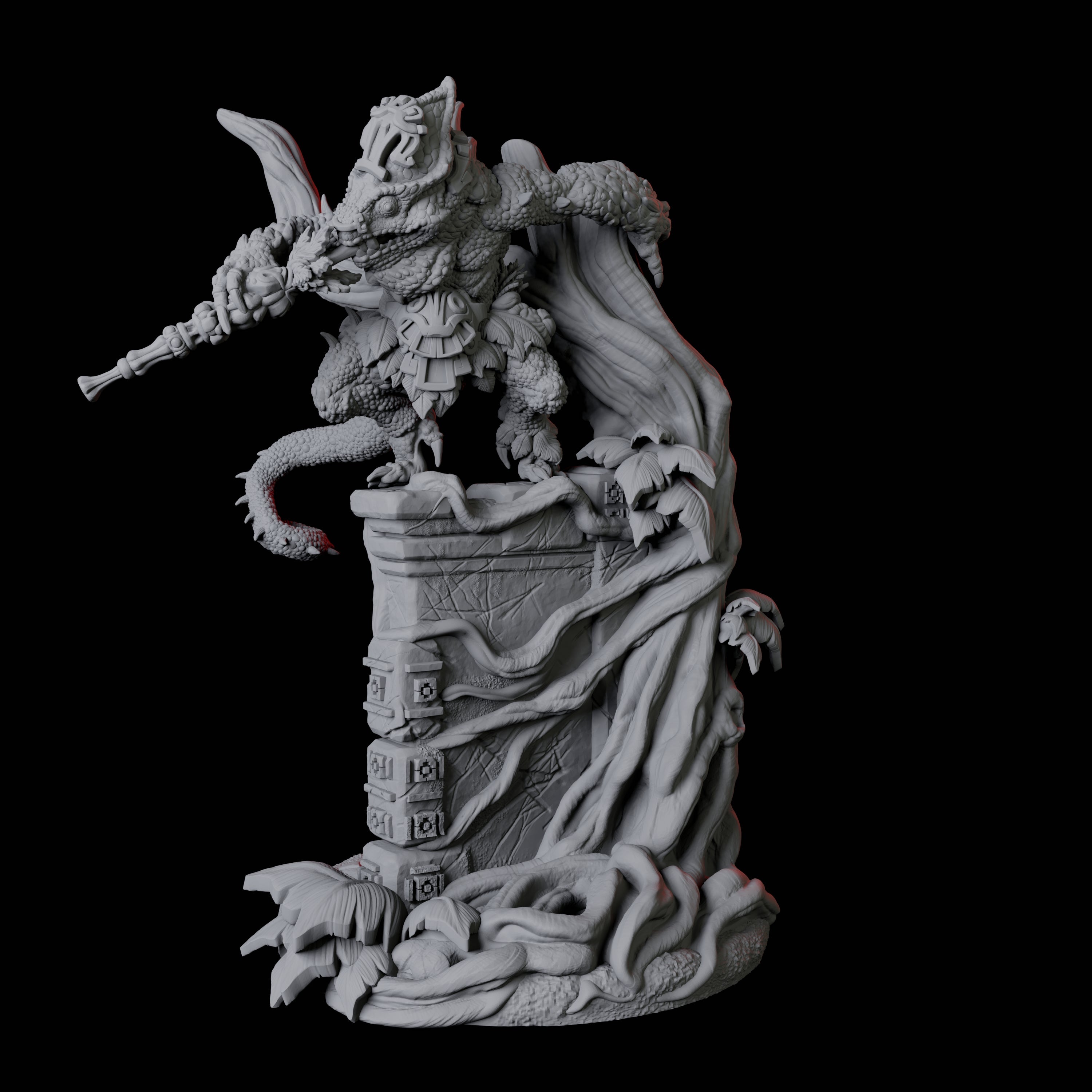 Grung Rogue C Miniature for Dungeons and Dragons, Pathfinder or other TTRPGs