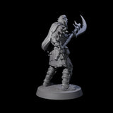 Grusome Bugbear Spinecleaver B Miniature for Dungeons and Dragons, Pathfinder or other TTRPGs
