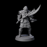 Grusome Bugbear Spinecleaver B Miniature for Dungeons and Dragons, Pathfinder or other TTRPGs