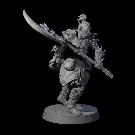 Grusome Bugbear Spinecleaver D Miniature for Dungeons and Dragons, Pathfinder or other TTRPGs