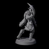 Grusome Bugbear Spinecleaver D Miniature for Dungeons and Dragons, Pathfinder or other TTRPGs