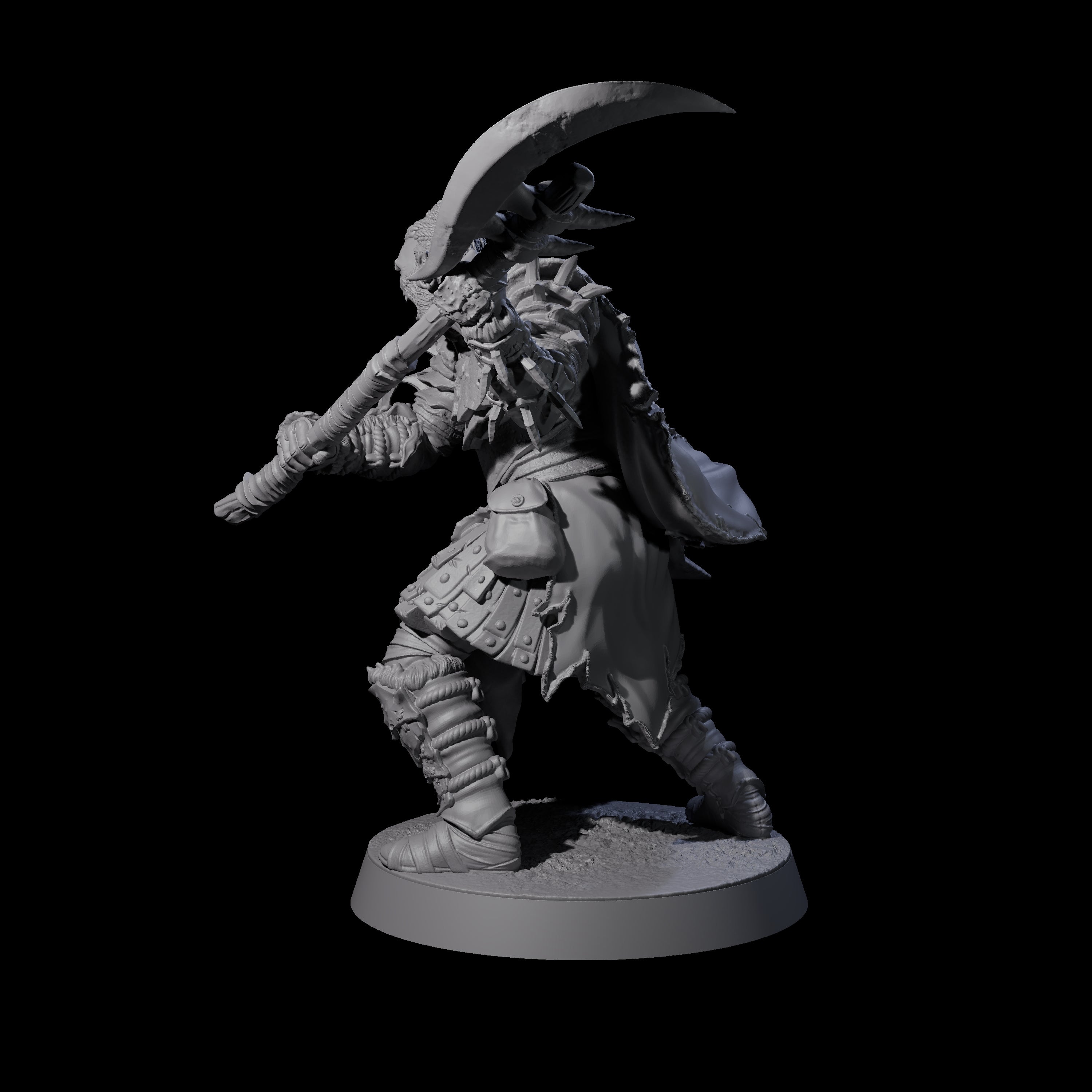 Grusome Bugbear Spinecleaver E Miniature for Dungeons and Dragons, Pathfinder or other TTRPGs