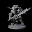 Grusome Minotaur B Miniature for Dungeons and Dragons, Pathfinder or other TTRPGs