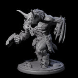 Grusome Minotaur D Miniature for Dungeons and Dragons, Pathfinder or other TTRPGs