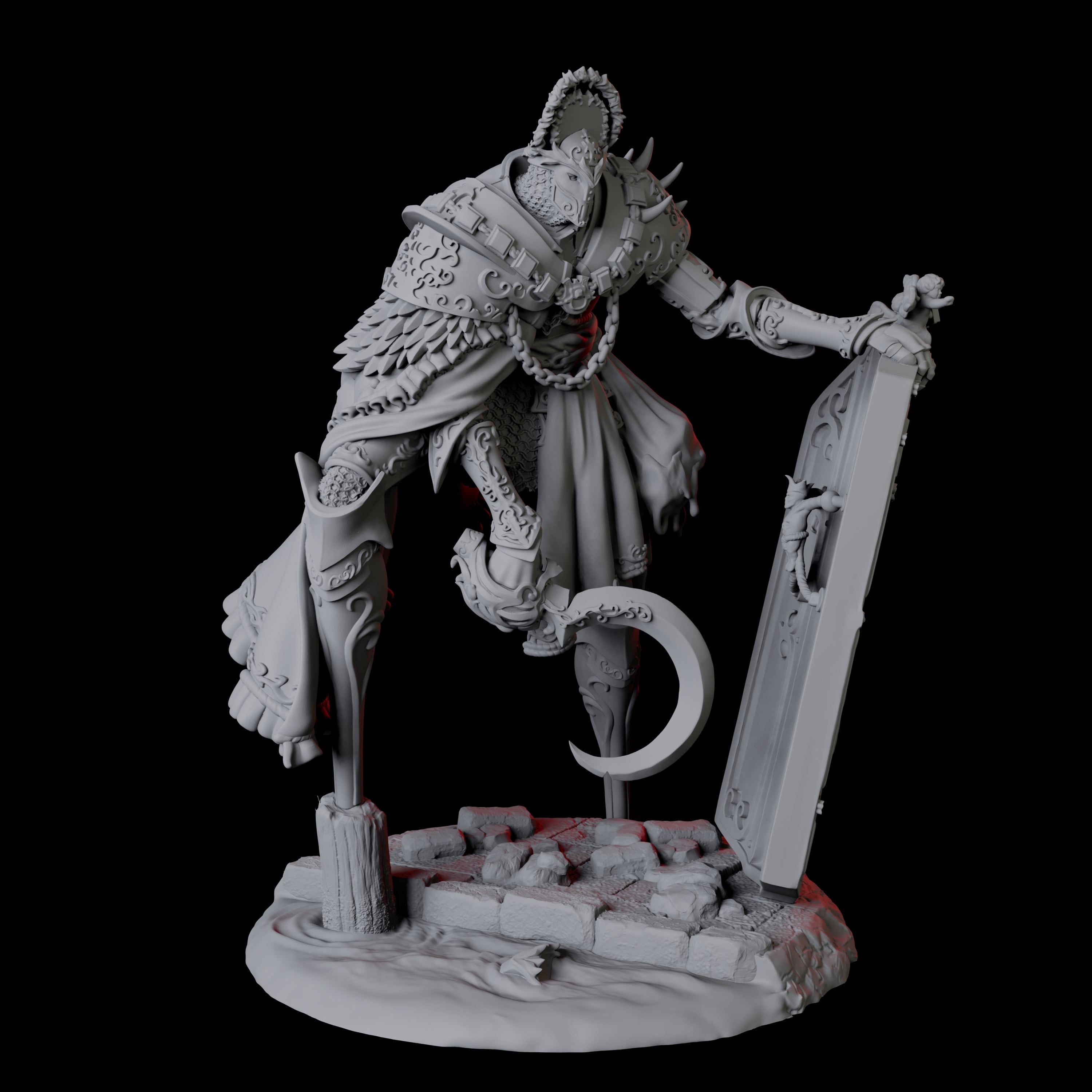 Guard Alchemical Golem C Miniature for Dungeons and Dragons, Pathfinder or other TTRPGs