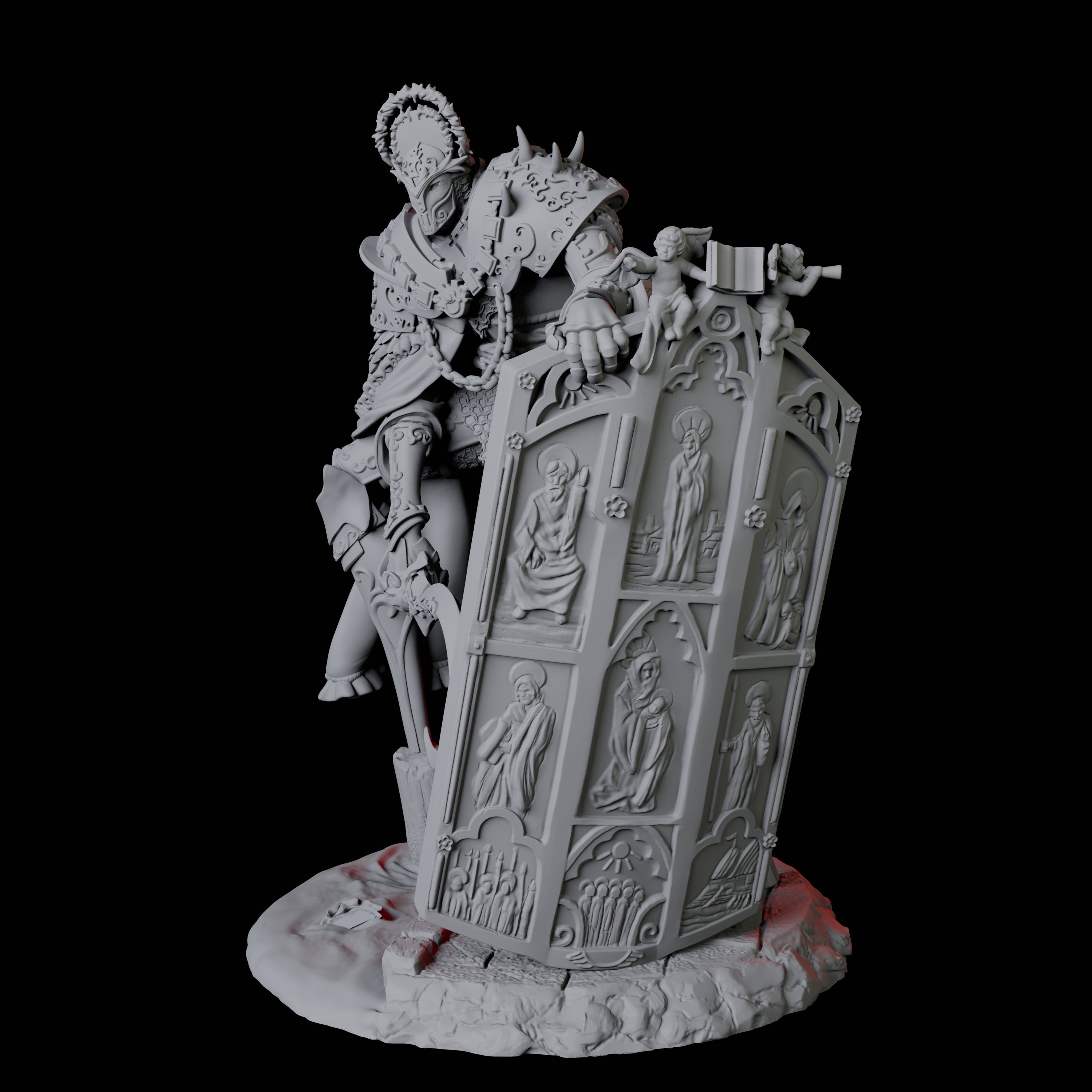 Guard Alchemical Golem C Miniature for Dungeons and Dragons, Pathfinder or other TTRPGs