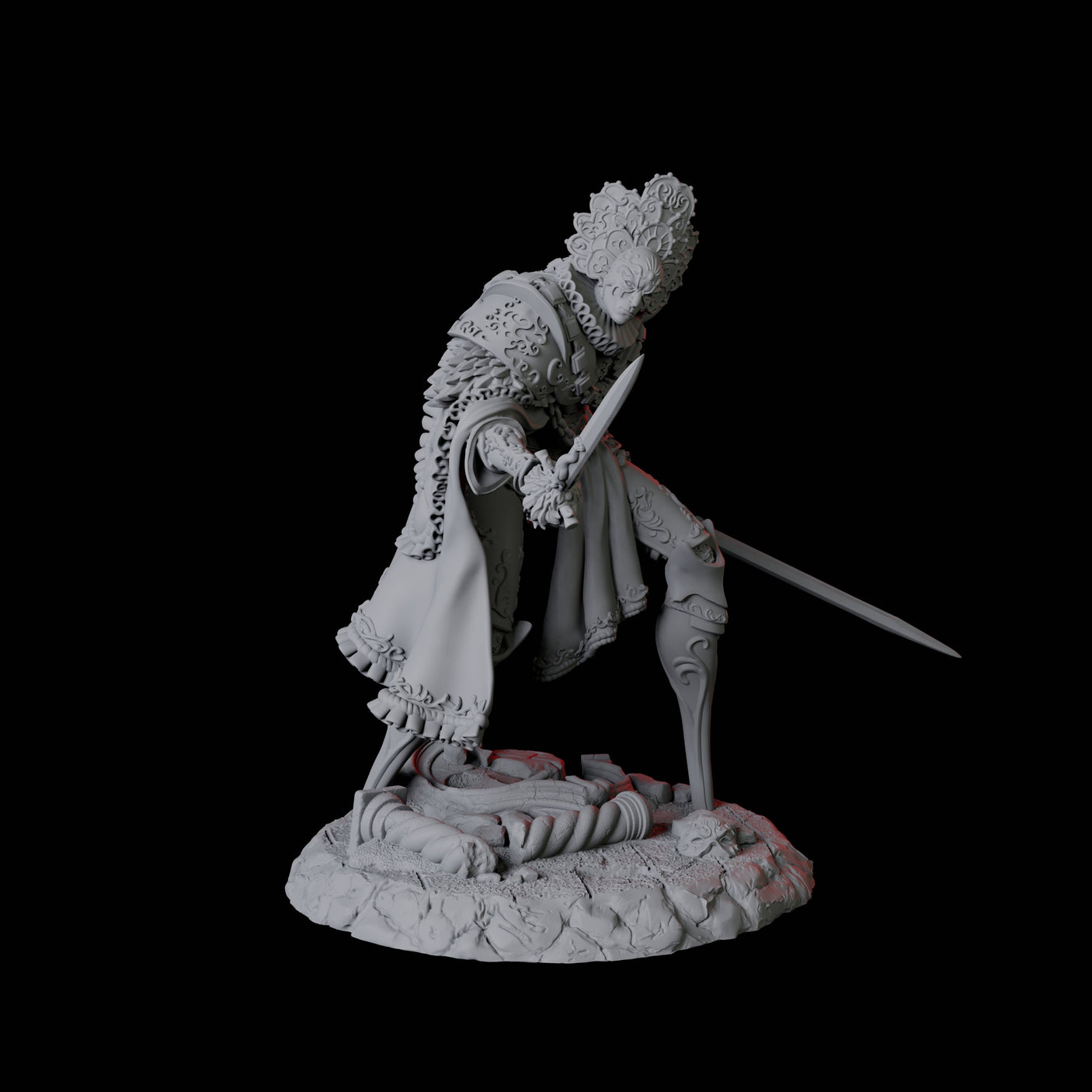 Guard Alchemical Golem D Miniature for Dungeons and Dragons, Pathfinder or other TTRPGs