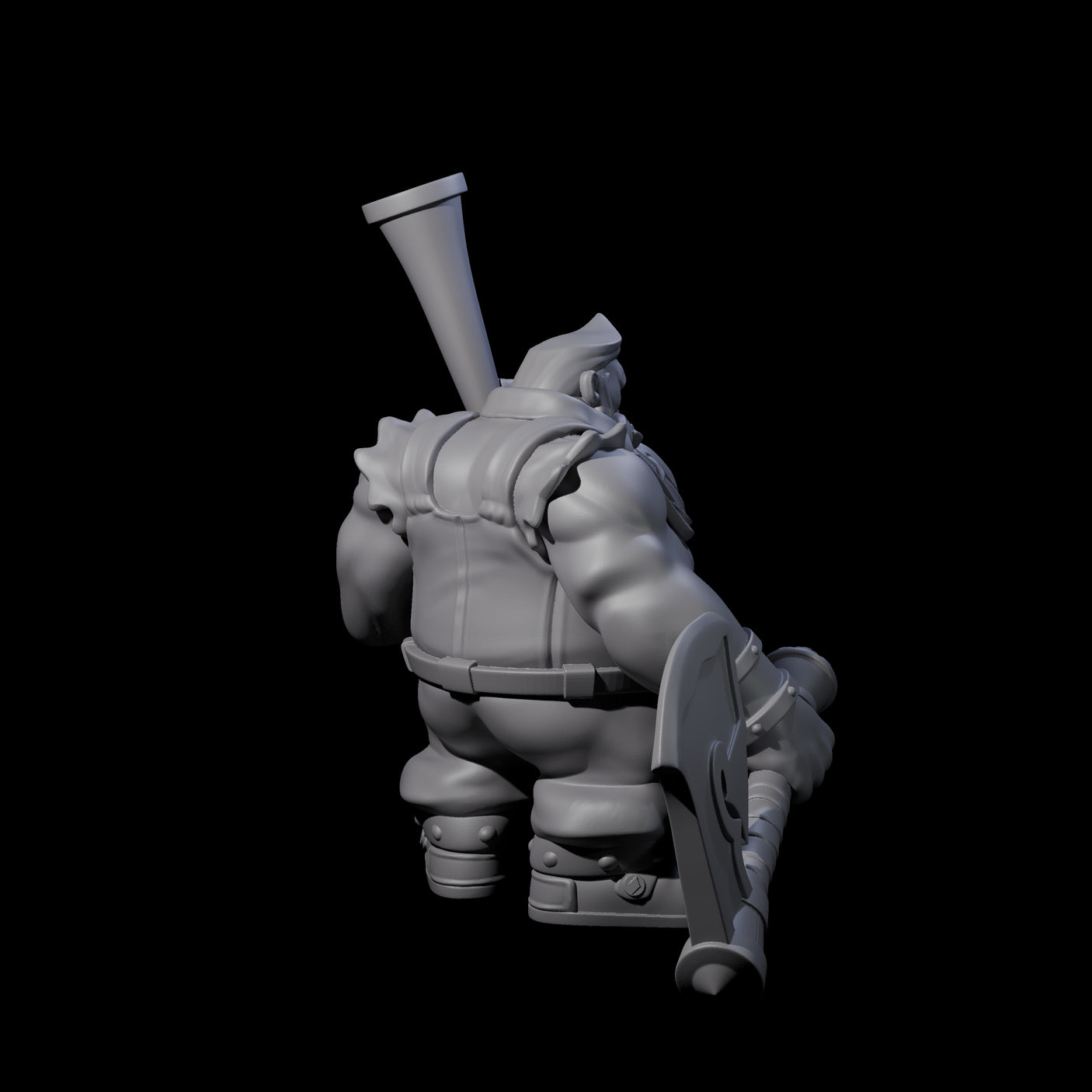 Guldram - Classic Dwarf Hunter Miniature for Dungeons and Dragons, Pathfinder or other TTRPGs