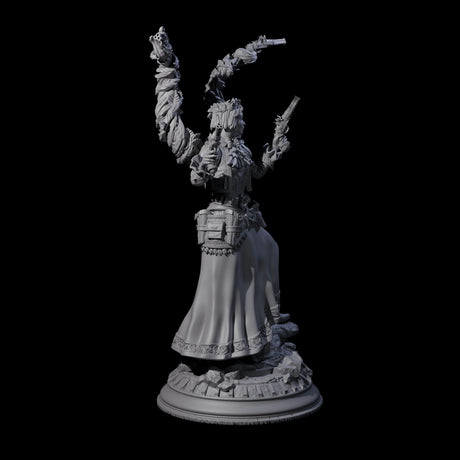 Gunslinger Druid Miniature for Dungeons and Dragons, Pathfinder or other TTRPGs