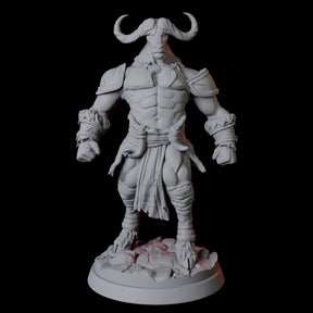 Gym Bro Yakfolk Miniature for Dungeons and Dragons, Pathfinder or other TTRPGs