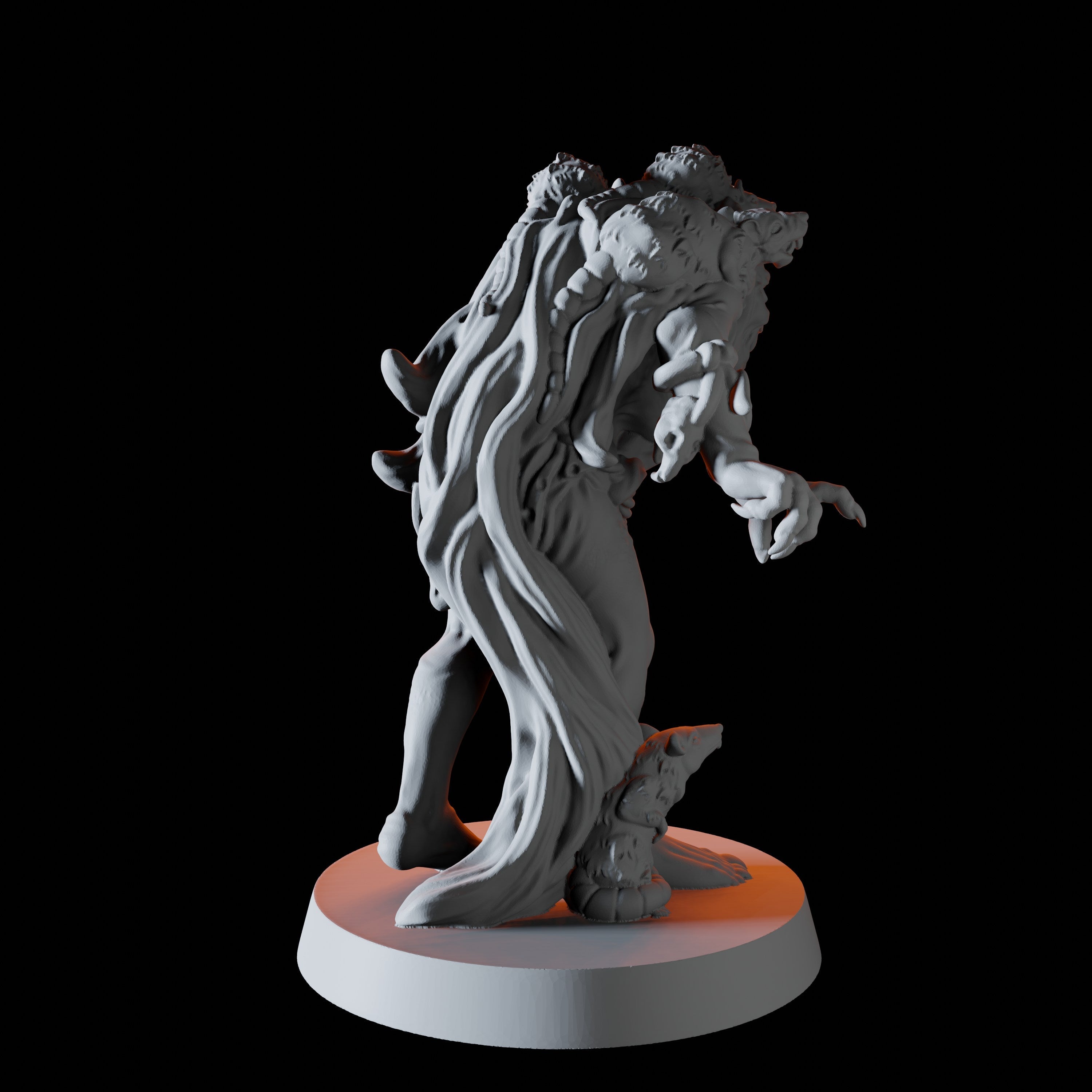 Crone or Hag Miniature for Dungeons and Dragons - Myth Forged