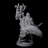 Half Masked Berserker G Miniature for Dungeons and Dragons, Pathfinder or other TTRPGs