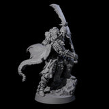 Half Masked Berserker H Miniature for Dungeons and Dragons, Pathfinder or other TTRPGs
