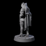 Half Tabaxi Confident Fighter Miniature for Dungeons and Dragons, Pathfinder or other TTRPGs