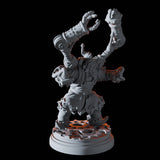 Halfling Artificer Miniature for Dungeons and Dragons, Pathfinder or other TTRPGs