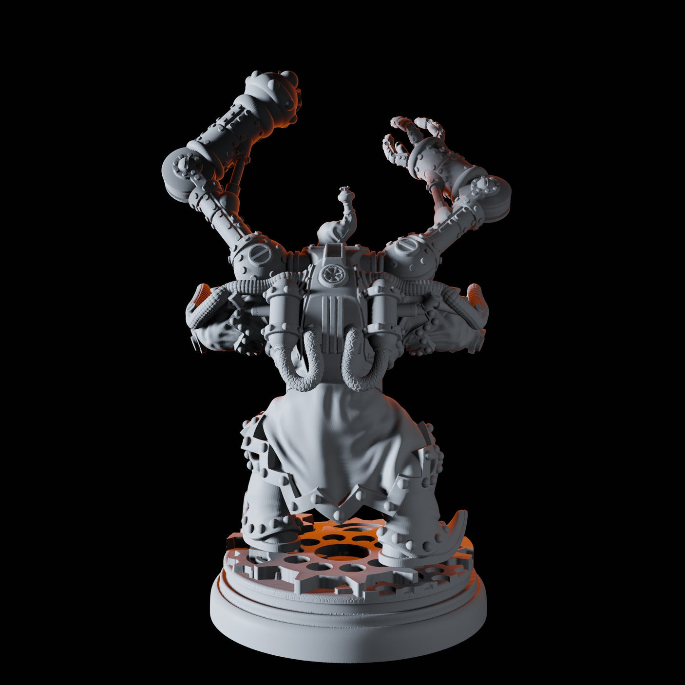 Halfling Artificer Miniature for Dungeons and Dragons, Pathfinder or other TTRPGs