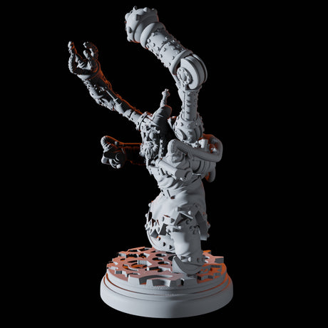 Halfling Artificer Miniature for Dungeons and Dragons, Pathfinder or other TTRPGs