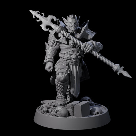 Halloween Foot Solider A Miniature for Dungeons and Dragons, Pathfinder or other TTRPGs