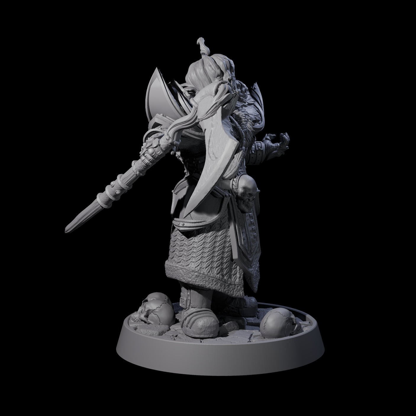Halloween Foot Solider B Miniature for Dungeons and Dragons, Pathfinder or other TTRPGs