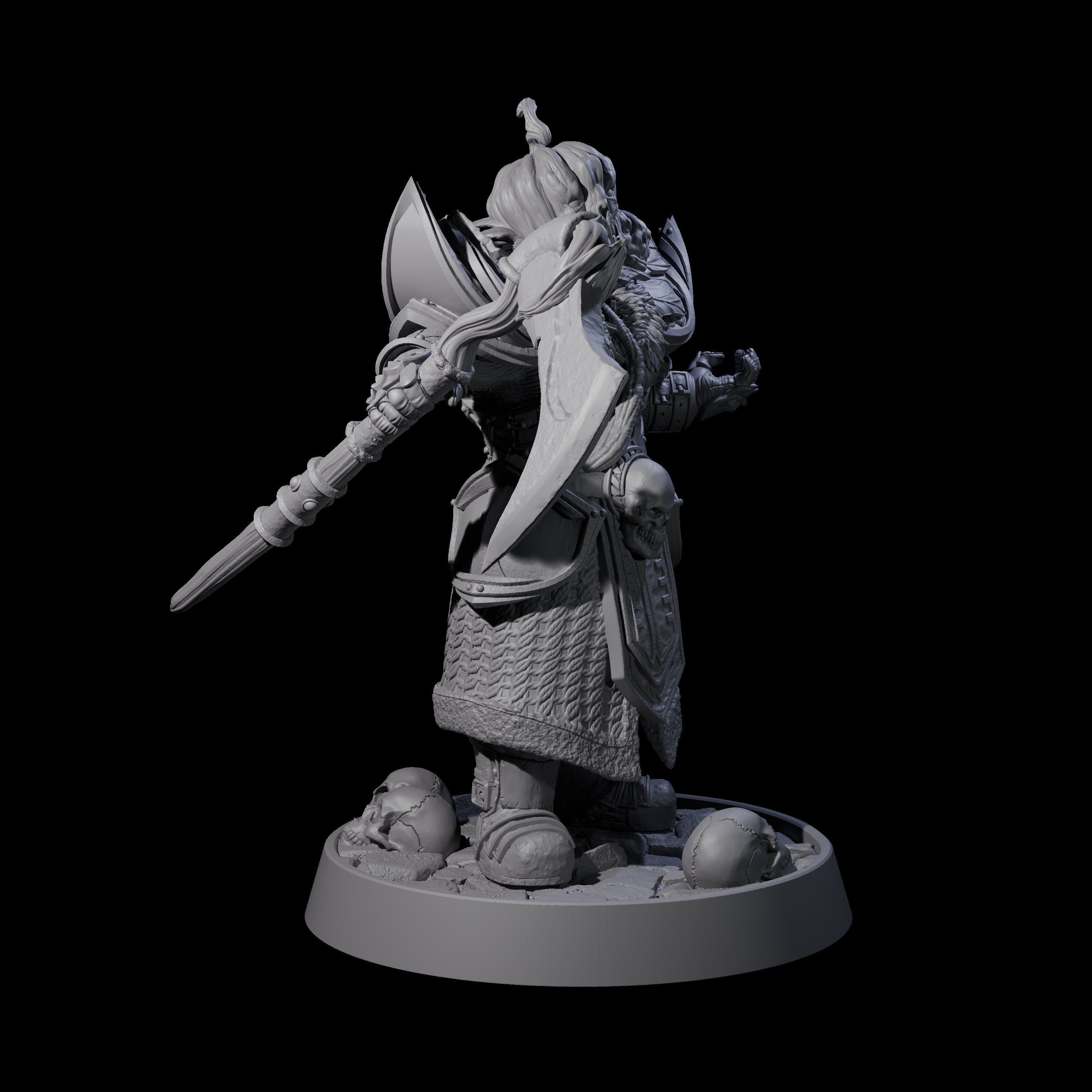 Halloween Foot Solider B Miniature for Dungeons and Dragons, Pathfinder or other TTRPGs