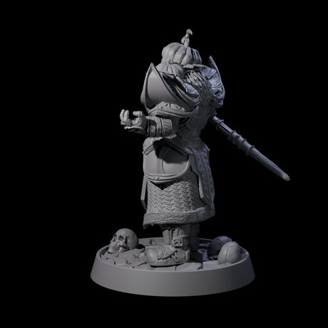 Halloween Foot Solider B Miniature for Dungeons and Dragons, Pathfinder or other TTRPGs