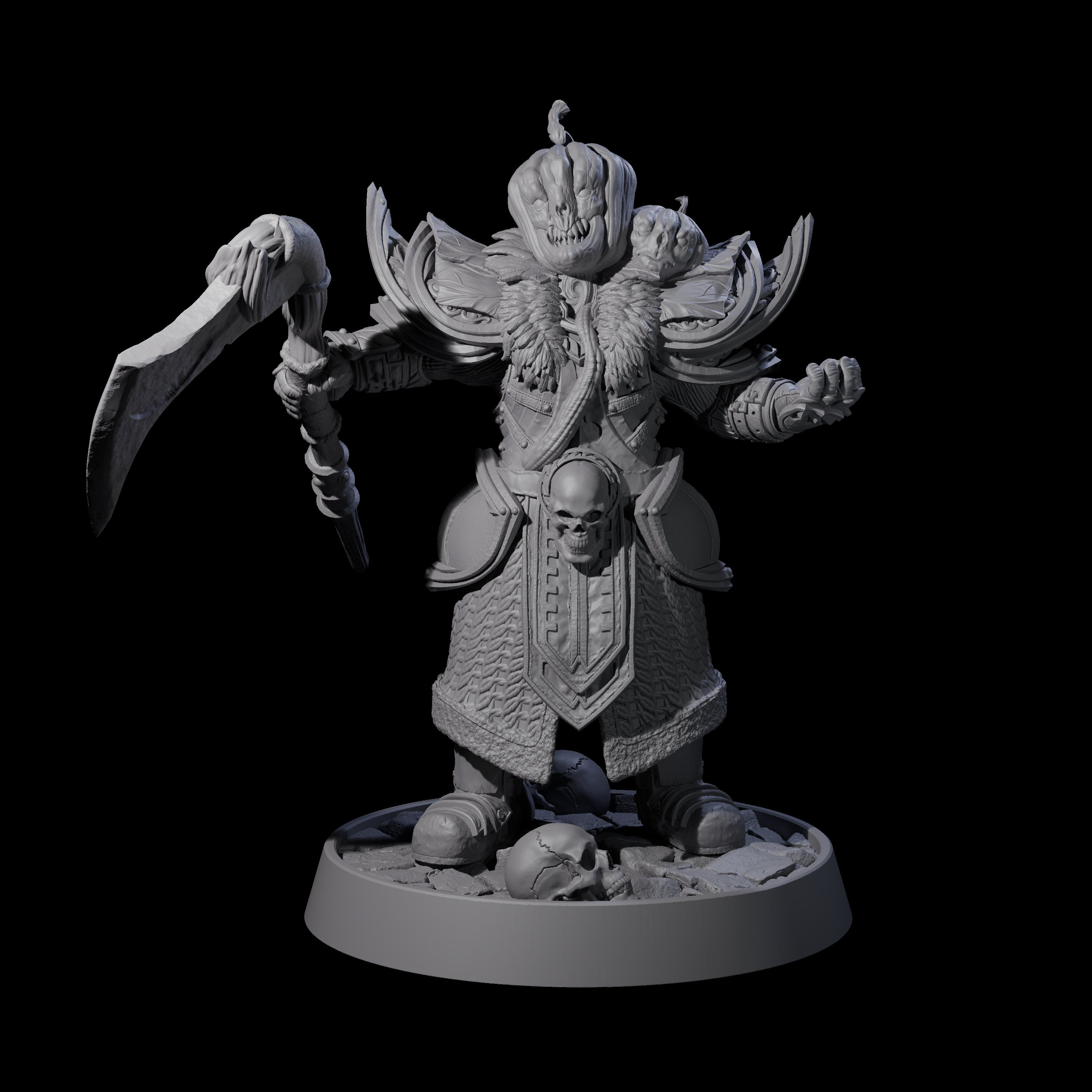 Halloween Foot Solider B Miniature for Dungeons and Dragons, Pathfinder or other TTRPGs