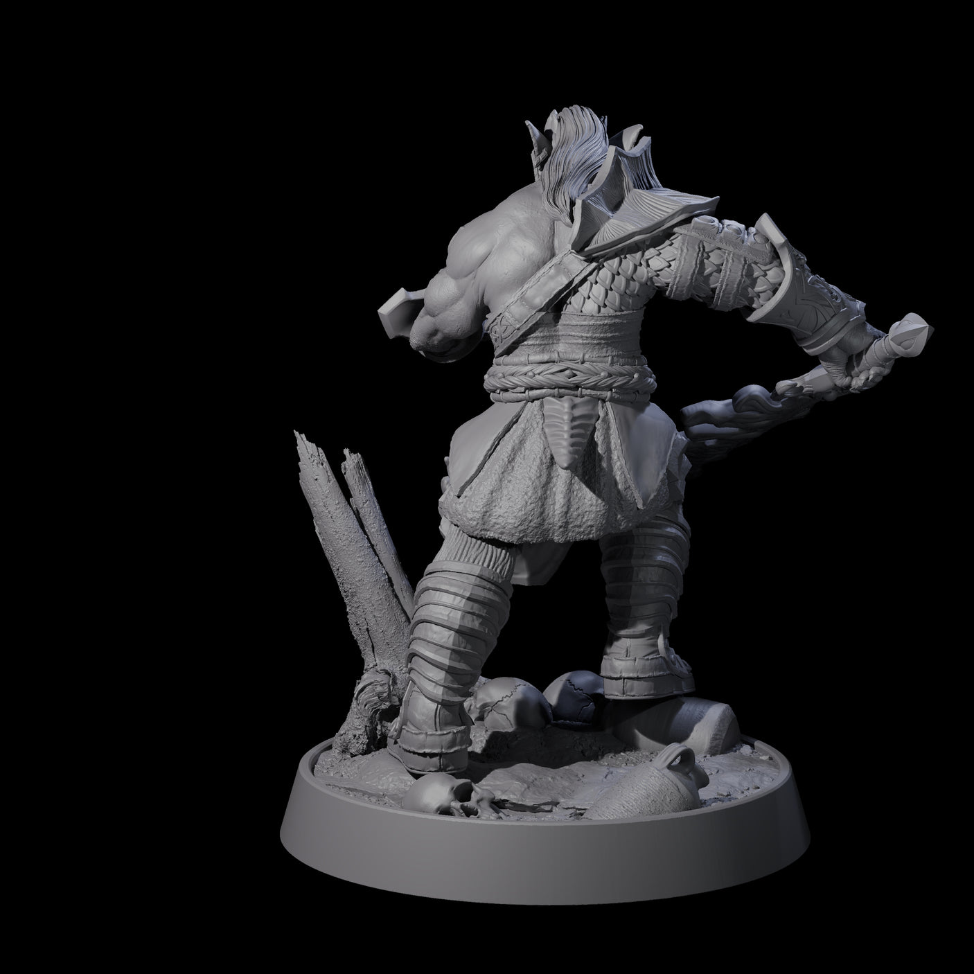 Halloween Foot Solider C Miniature for Dungeons and Dragons, Pathfinder or other TTRPGs