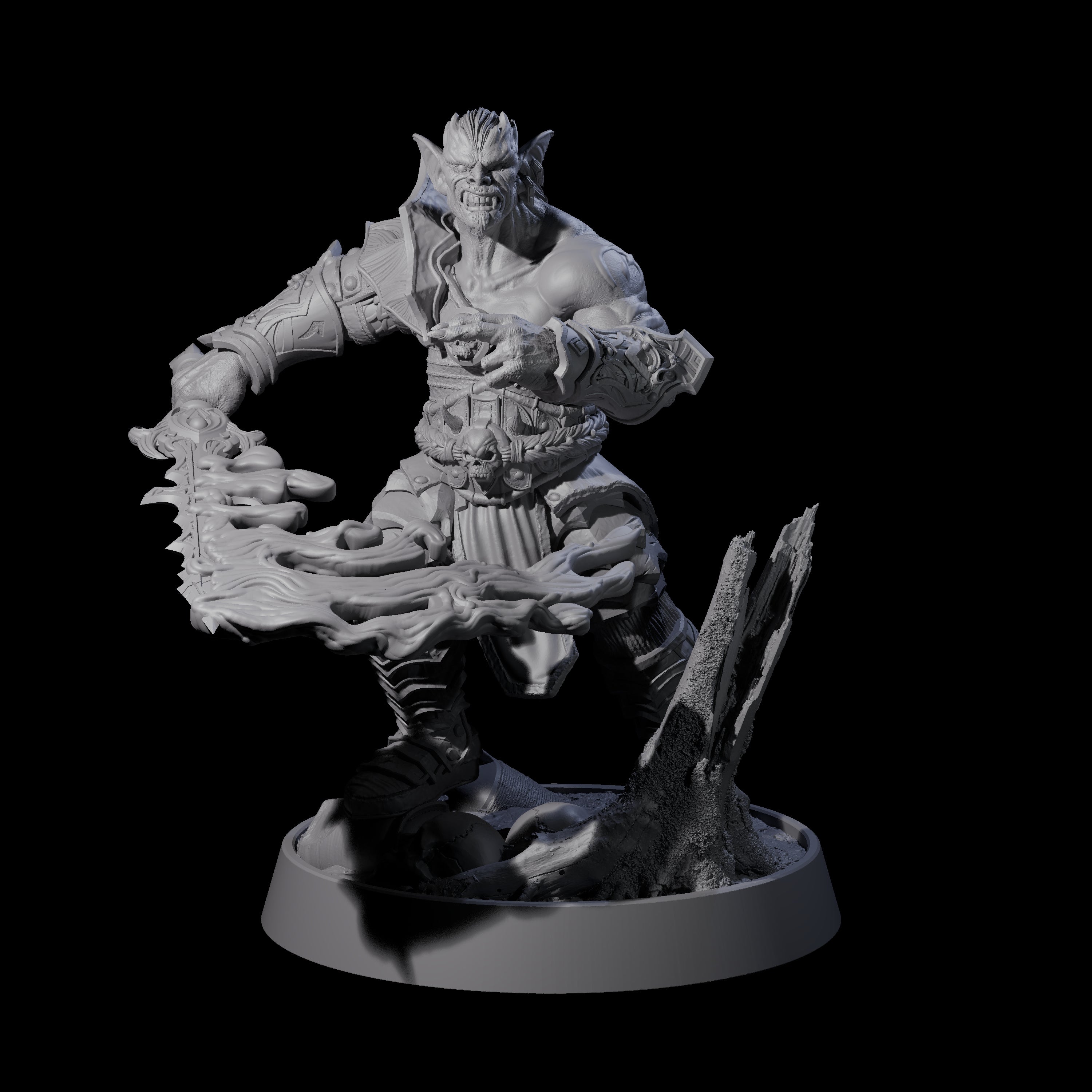 Halloween Foot Solider C Miniature for Dungeons and Dragons, Pathfinder or other TTRPGs