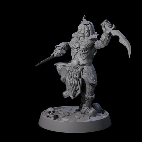 Halloween Foot Solider D Miniature for Dungeons and Dragons, Pathfinder or other TTRPGs