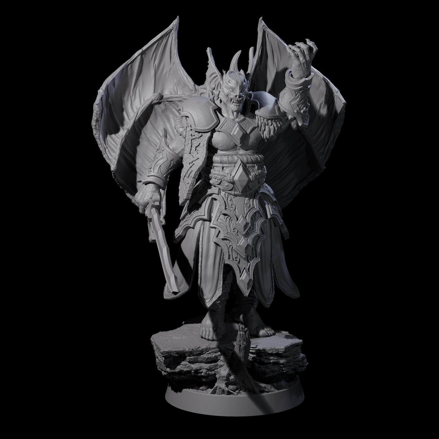 Halloween Foot Solider H Miniature for Dungeons and Dragons, Pathfinder or other TTRPGs