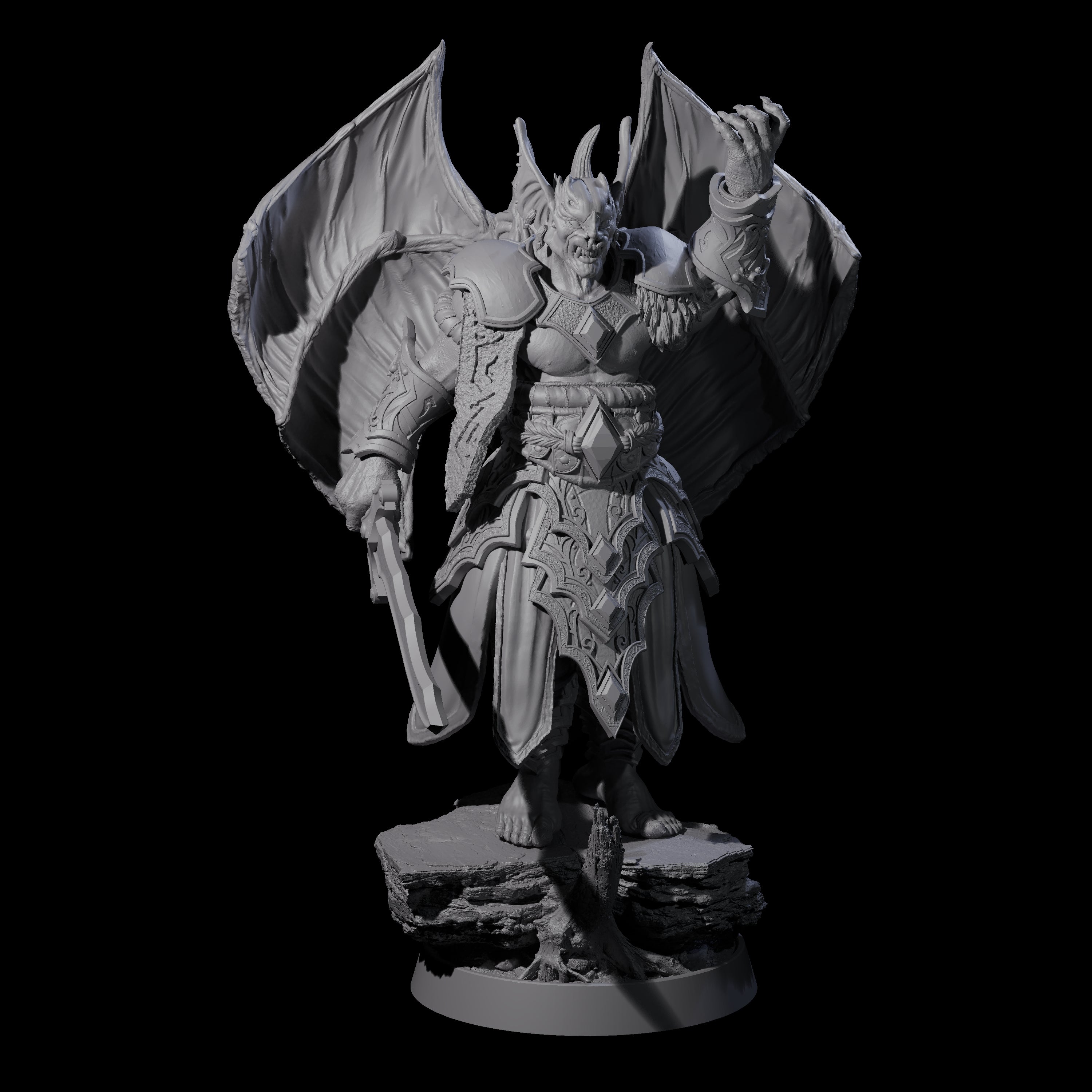 Halloween Foot Solider H Miniature for Dungeons and Dragons, Pathfinder or other TTRPGs