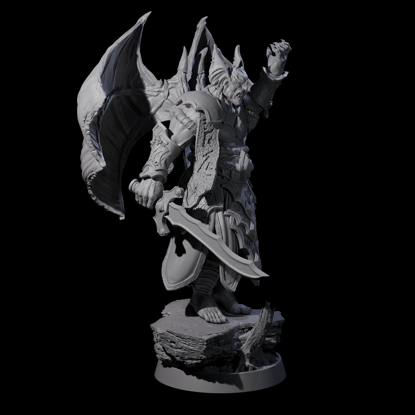 Halloween Foot Solider H Miniature for Dungeons and Dragons, Pathfinder or other TTRPGs