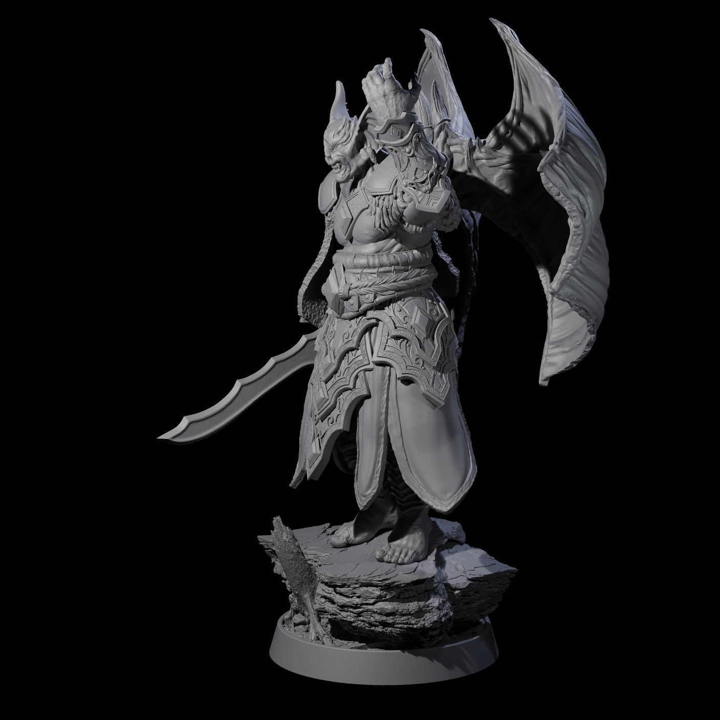 Halloween Foot Solider H Miniature for Dungeons and Dragons, Pathfinder or other TTRPGs