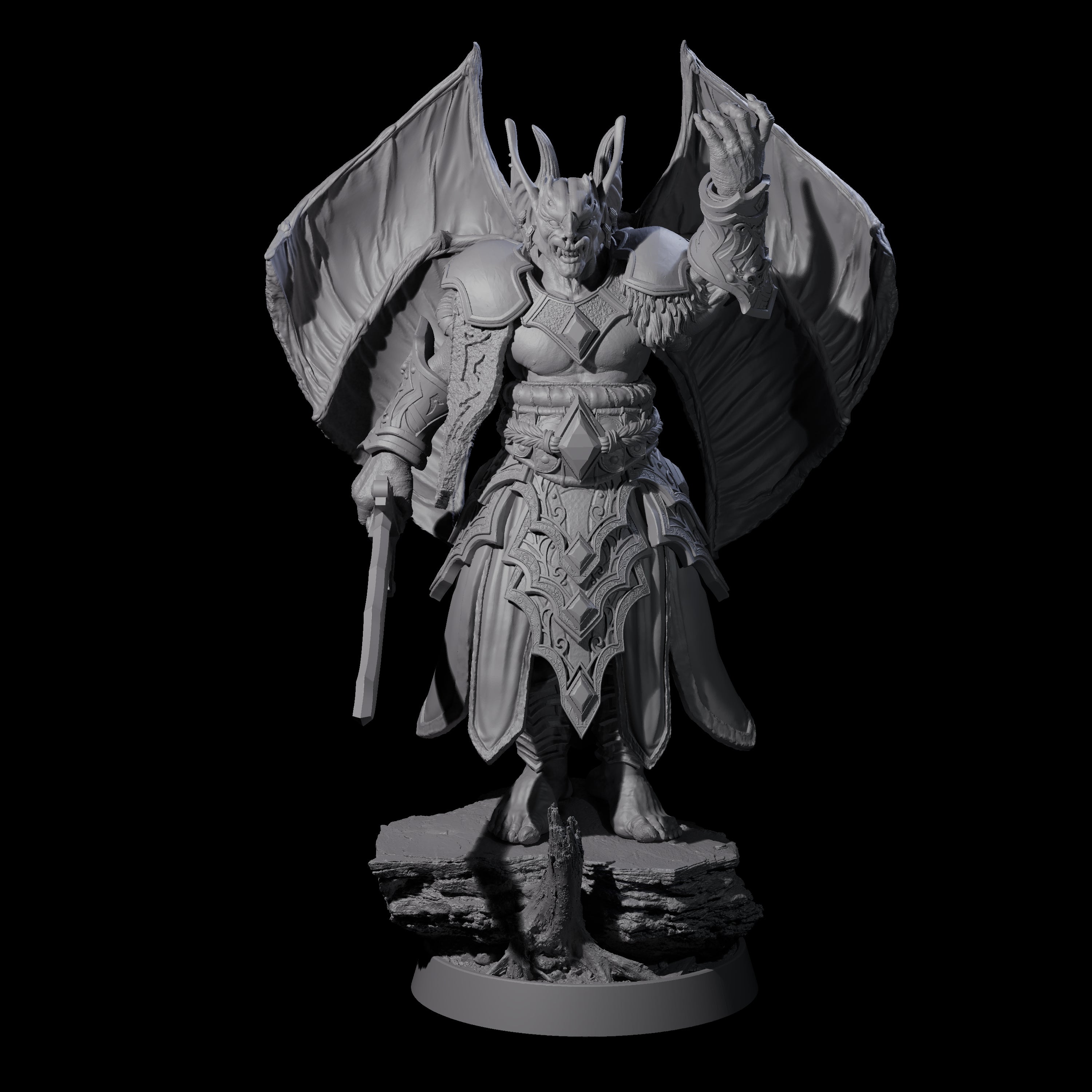 Halloween Foot Solider H Miniature for Dungeons and Dragons, Pathfinder or other TTRPGs