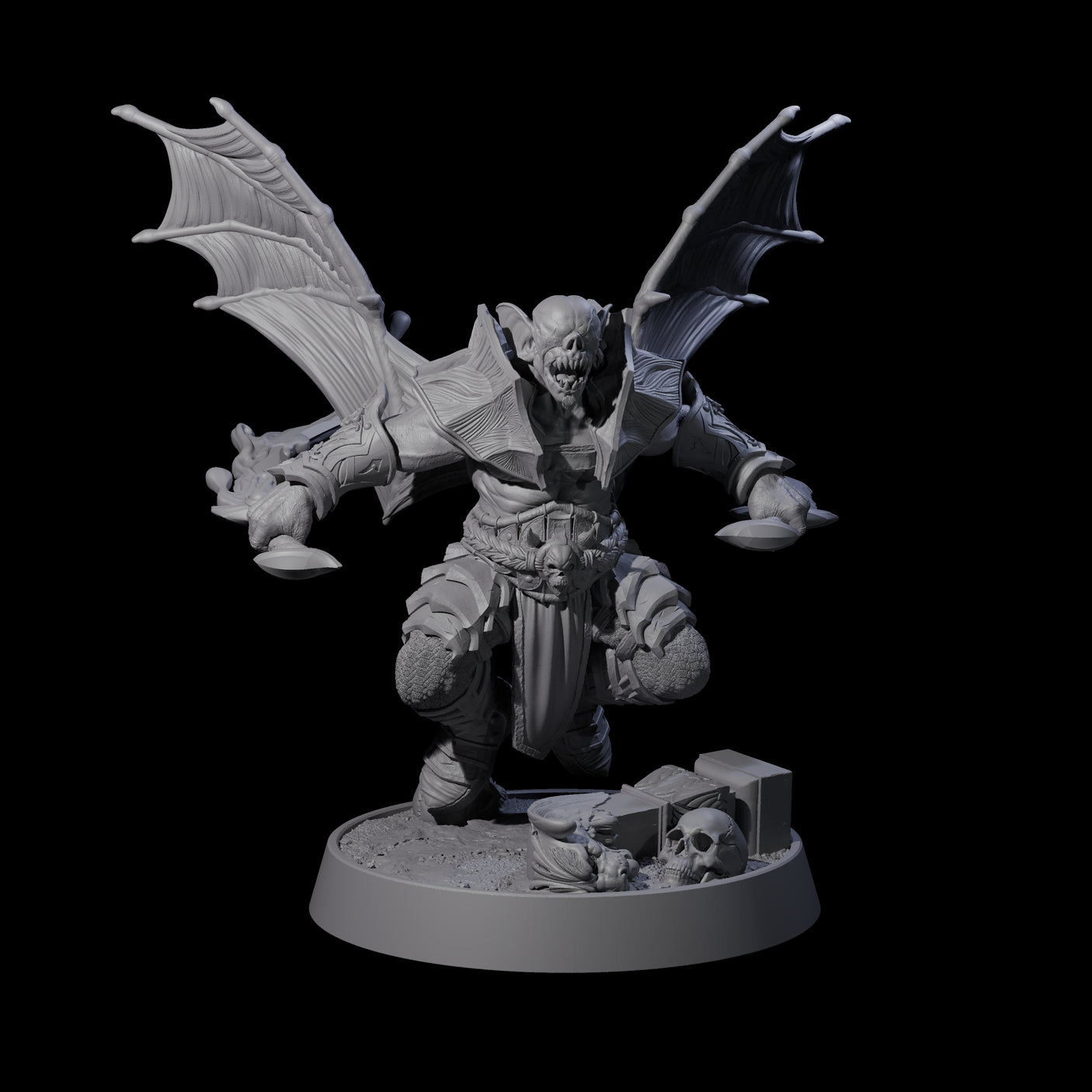 Halloween Foot Solider I Miniature for Dungeons and Dragons, Pathfinder or other TTRPGs