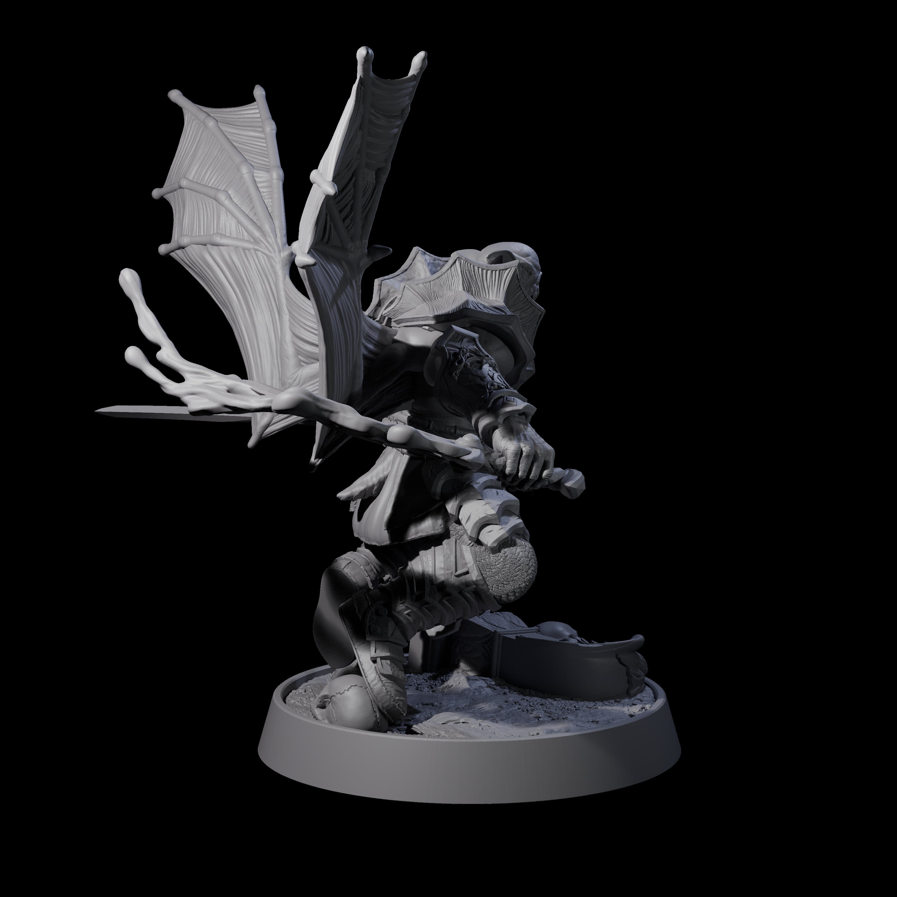 Halloween Foot Solider I Miniature for Dungeons and Dragons, Pathfinder or other TTRPGs