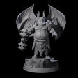 Halloween Foot Solider K Miniature for Dungeons and Dragons, Pathfinder or other TTRPGs