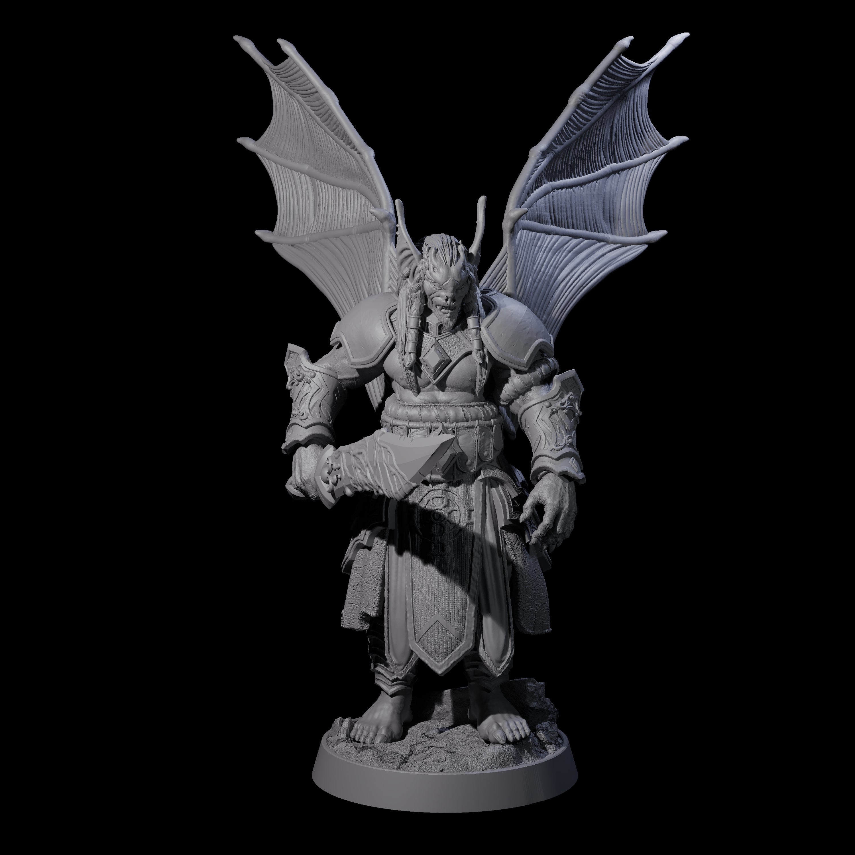 Halloween Foot Solider L Miniature for Dungeons and Dragons, Pathfinder or other TTRPGs