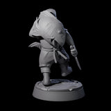 Happy Human Pirate Cook Miniature for Dungeons and Dragons, Pathfinder or other TTRPGs