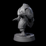 Happy Human Pirate Cook Miniature for Dungeons and Dragons, Pathfinder or other TTRPGs
