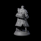 Happy Mini Gun Orc Miniature for Dungeons and Dragons, Pathfinder or other TTRPGs