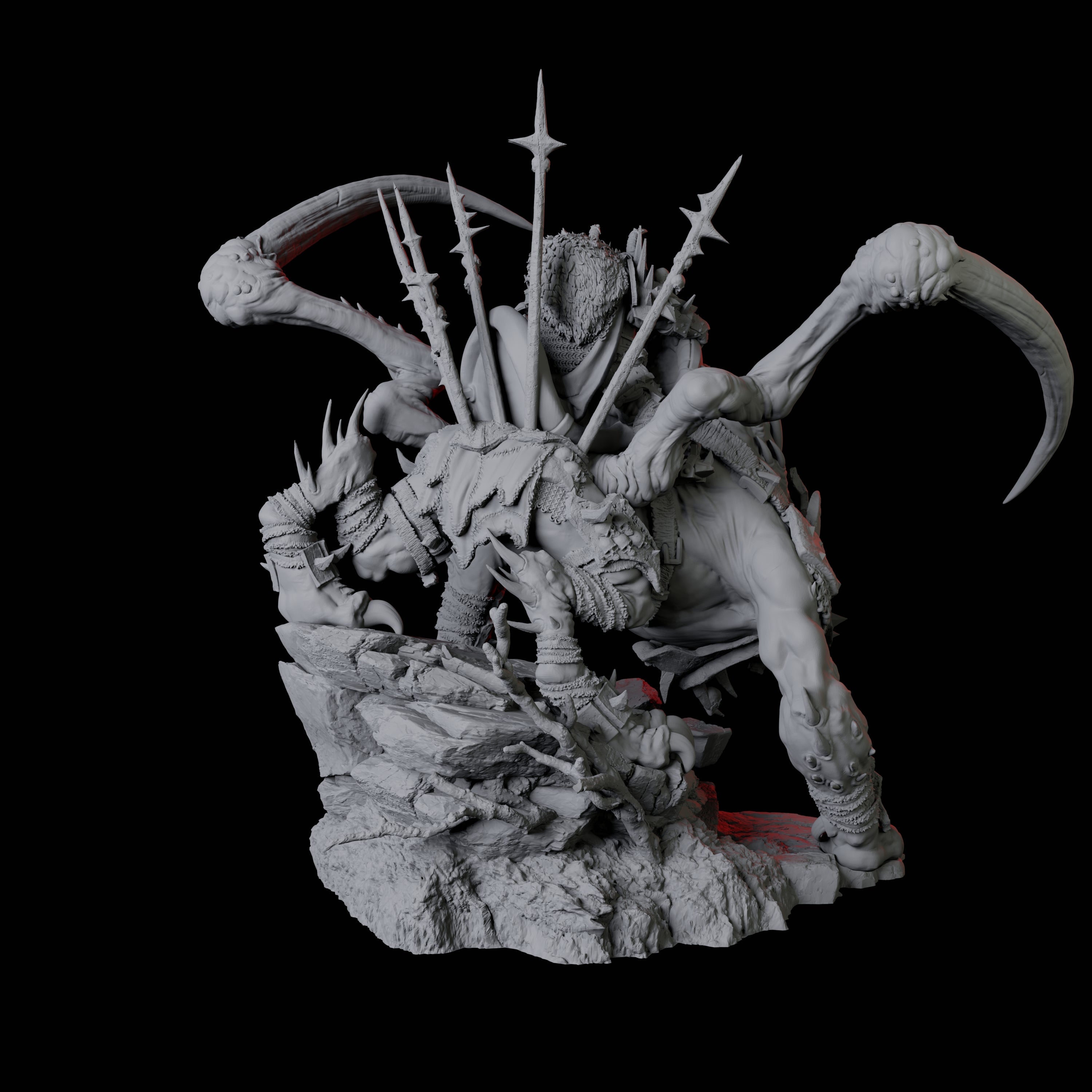 Harbinger of Doom Miniature for Dungeons and Dragons, Pathfinder or other TTRPGs